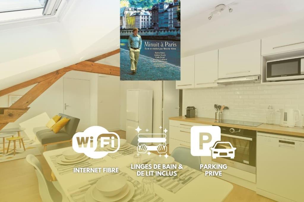 Minuit A Paris - Wifi Fibre/Linge/Parking Apartman Châteaubriant Kültér fotó