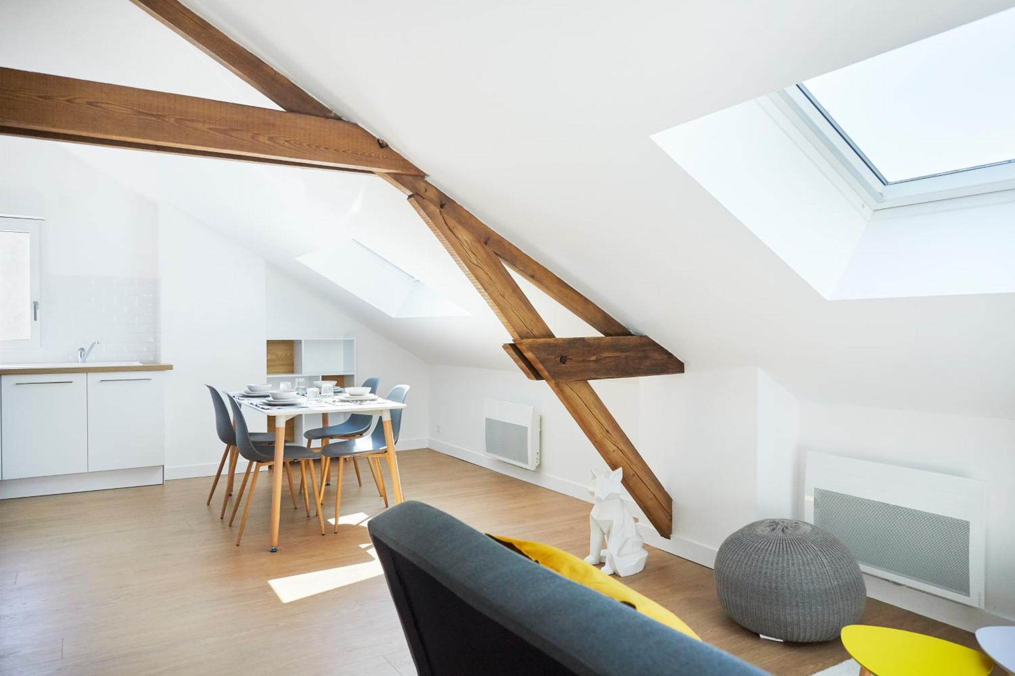 Minuit A Paris - Wifi Fibre/Linge/Parking Apartman Châteaubriant Kültér fotó